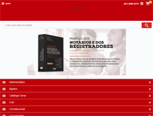 Tablet Screenshot of editoracontemplar.com.br
